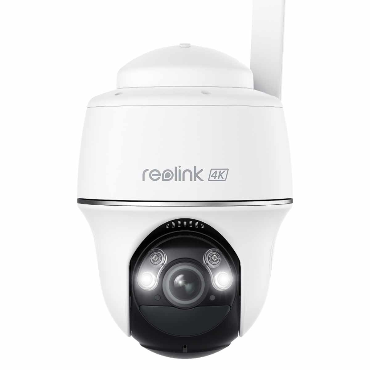 Reolink Go Series G440 4G 8 MP Ultra HD kabellose batteriebetriebene Überwachungskamera mit Schwenk- & Neigefunktion