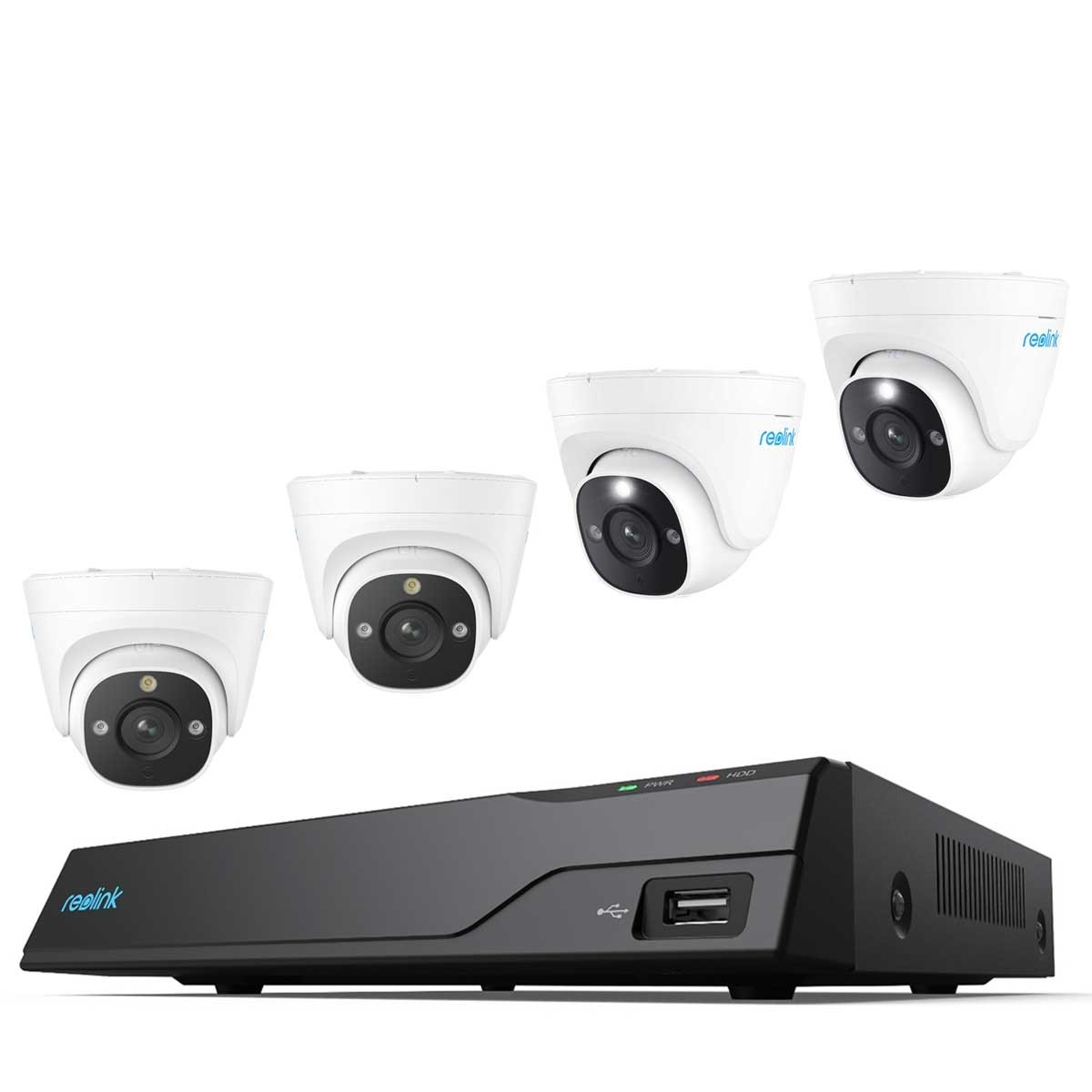 Reolink NVS8-12MD4 12 MP 8-Kanal PoE-Komplettsystem für Videoüberwachung