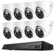  Reolink NVS16 16-Kanal Netzwerkrekorder inkl. 4TB und 8x Reolink P434 12MP Überwachungskamera - Komplettset  für Videoüberwachung