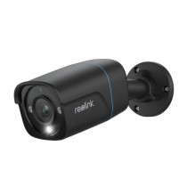 Reolink P330 4K UHD IP PoE Überwachungskamera mit intelligenter Personen- & Fahrzeugerkennung, Nachsicht in Farbe (schwarz)