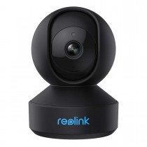 Reolink E Series E330 4 MP WLAN kompakte und intelligente Innen-Überwachungskamera (schwarz) mit Schwenk- und Neigefunktion