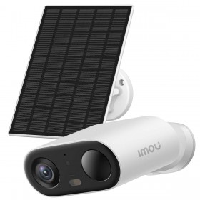 Imou Cell Go Full Color mit Solarpanel 100% kabellose, batteriebetriebene 3 MP WLAN-Überwachungskamera mit Nachtsicht in Farbe