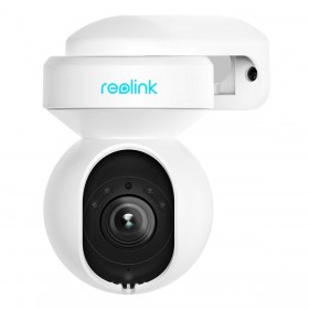 Reolink E Series E560 4K 8 MP WLAN PTZ Überwachungskamera mit Personen- und Fahrzeugerkennung, integriertem Scheinwerfer und Sirene
