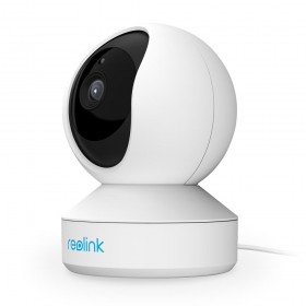 Reolink E Series E340 5 MP Dualband-WLAN kompakte und intelligente Überwachungskamera für innen mit Schwenk- und Neigefunktion, automatischer Nachverfolgung, 3x optischer Zoom