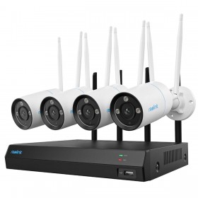 Reolink NVS12-8MB4W 8 MP 4K WLAN Komplettsystem für Videoüberwachung