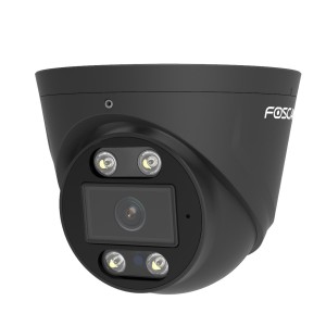 Foscam T8EP 8 MP POE-Überwachungskamera mit integriertem Scheinwerfer und einer Alarmsirene 