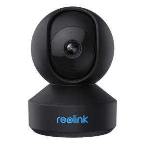 Reolink E Series E330 4 MP WLAN kompakte und intelligente Innen-Überwachungskamera (schwarz) mit Schwenk- und Neigefunktion