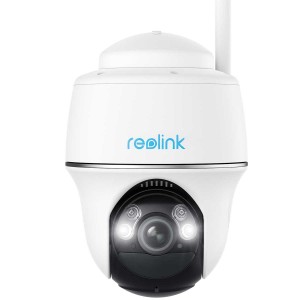 Reolink Argus Series B430 akkubetriebene, kabellose 5 MP Dualband WLAN-Überwachungskamera mit Schwenk- und Neigefunktion