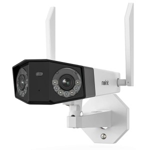 Reolink Duo Series W730 Intelligente 4K Dualband WLAN Überwachungskamera  mit zwei Objektiven und 180° Panoramasicht
