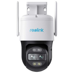 Reolink Trackmix Series W760 intelligente 4K Dualband-WLAN PTZ Überwachungskamera mit zwei Objektiven, Autozoom und Verfolgung