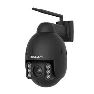 FOSCAM SD4 4 MP Dualband WLAN PTZ Dome Überwachungskamera mit 4-fach optischem Zoom