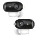 2x Reolink Argus Series B740X Dual-Objektiv WLAN Überwachungskamera Set