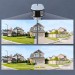 ANNKE I91DW 4K Ultra HD PoE IP Überwachungskamera mit zwei Objektiven, 180° Panoramablick, Nachtsicht in Farbe, intelligenter Personen- und Fahrzeugerkennung