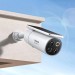 Baseus Security S1 Pro Outdoor Set mit H1 HomeStation und 2X batteriebetriebene WLAN 3K Dual-Objektiv Überwachungskameras, Solarpanel mit automatischem Nachführsystem