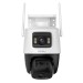 Imou Cruiser Dual 2 Pro 4+4 MP WLAN Überwachungskamera mit Rot-Blau Warnungslicht, Aurora™ Low-Light Imaging Technologie, zwei unabhängigen Objektiven