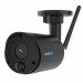 Reolink Argus Series B320 100% kabellose akkubetriebene 3 MP WLAN-Überwachungskamera (schwarz)