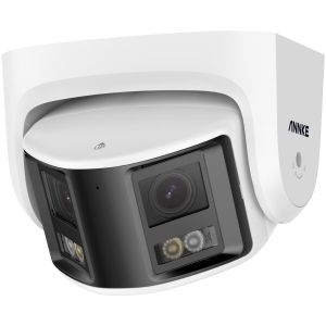 ANNKE I91DX 4K Ultra HD IP PoE Überwachungskamera mit zwei Objektiven, 180° Panoramablick, Nachtsicht in Farbe