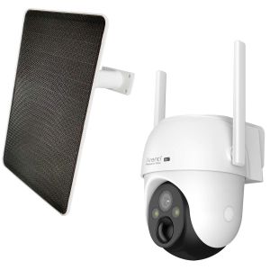 Arenti GO3G Kit3 4G LTE batteriebetriebene kabellose 2K 3 MP Überwachungskamera inklusive Solarpanel