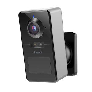Arenti POWER1Q 2K 4 MP batteriebetriebene kabellose WLAN-Überwachungskamera mit KI-gestützter Personenerkennung