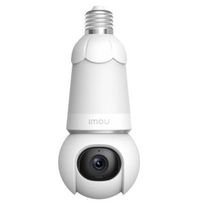 Imou Bulb Cam 2K 3 MP WLAN-Überwachungskamera mit Schwenk- und Neigefunktion, im Design einer Glühlampe
