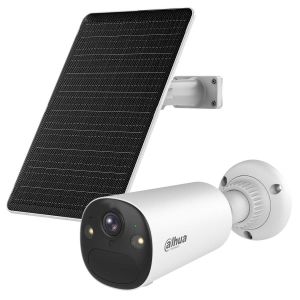 Dahua Apollo Bullet C1 4G Kit intelligente 4 MP LTE / 4G batteriebetriebene Überwachungskamera mit AOV und inklusive Solarpanel