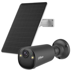 Dahua Apollo Bullet C1 4G Kit intelligente 4 MP LTE / 4G batteriebetriebene Überwachungskamera mit AOV und inklusive Solarpanel