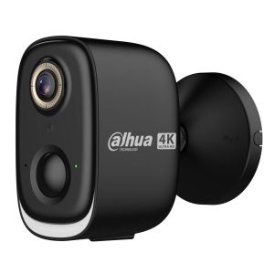 Dahua Apollo BF8H 8 MP 4K WLAN Akku Überwachungskamera mit AOV, KI-Erkennung und Wi-Fi 6 für Innen- und Außenbereich (schwarz)
