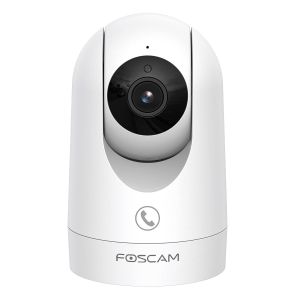 Foscam R8M drehbare und schwenkbare 4K 8 MP Dual-Band WLAN Innen-Überwachungskamera mit Radarerkennung und Auto-Tracking