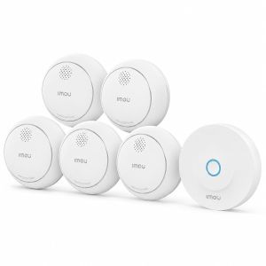 IMOU Smart Rauchmelder-Set mit sechs ZSM1 Rauchmeldern und ZG2S Smart Gatewa