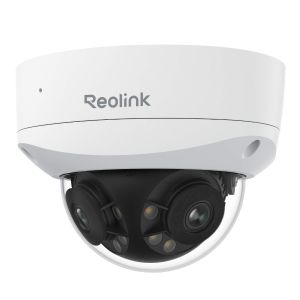 Reolink Duo Series P737 - Intelligente 8 MP PoE IK10 vandalismusgeschützte Überwachungskamera mit zwei Objektiven und 180°- Panoramablick