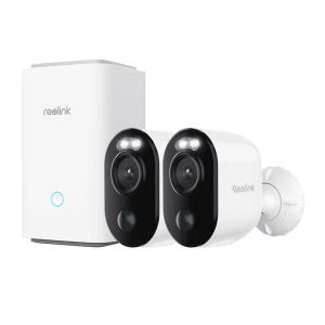 Reolink Home Hub 1 mit 2X Argus Series B310 Systemlösung für zuverlässige Videoüberwachung