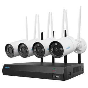 Reolink NVS12-8MB4W 8 MP 4K WLAN Komplettsystem für Videoüberwachung