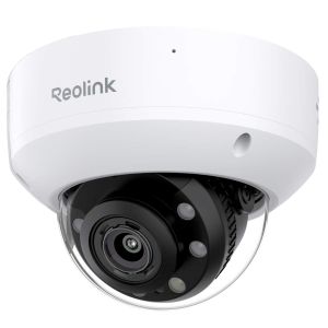 Reolink - Professional Series - RP-PCV8MZ Vandalismusgeschützte 8 MP PoE Dome Überwachungskamera mit 5-fach optischem Zoom und ReoNeura KI Technologie
