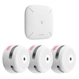 X-Sense FS31 RF-Rauchmelder-Set mit Basisstation SBS50 und 3x Smart-Rauchmelder XS01-M
