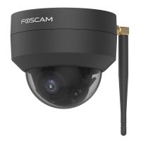 FOSCAM D4Z 4 MP Dual-Band WLAN PTZ Dome Überwachungskamera (schwarz)