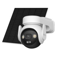 Imou AOV PT batteriebetriebene 5 MP 4G & WLAN-Überwachungskamera mit intelligentem Tracking inkl. Solarpanel, SIM-Karte, 32 GB SD-Karte