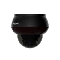 Foscam D8ET 4K 8MP PoE IP Dome Überwachungskamera weiß mit motorisierter PT-Funktion, KI-Personen- und Fahrzeugerkennung, IK10 Vandalismus-Schutz