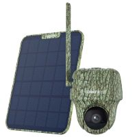 Reolink Go Series G450 mit Solarpanel 2 - 4G LTE 8 MP Wildkamera mit 360º Rundumsicht, Schwenk- und Neigefunktion, Erkennung von Tieren, inkl. Solarpanel