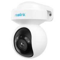 Reolink E Series E540 5 MP WLAN PTZ Überwachungskamera mit Personen- und Fahrzeugerkennung, integriertem Scheinwerfer und Sirene