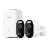 Reolink Home Hub 1 mit 2X Argus Series B310 Systemlösung für zuverlässige Videoüberwachung