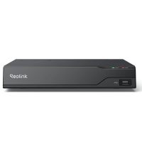 Reolink RP-PN8 Professioneller 8-Kanal PoE Netzwerkvideorekorder mit HDMI und VGA-Ausgang, Perimeterschutz, ReoNeura KI