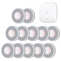 X-Sense XS0B-MR121 RF-Rauchmelder-Set mit WLAN-Basisstation SBS50 und 12x Smart-Rauchmelder XS0B-MR