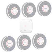 X-Sense XS0B-MR61 RF-Rauchmelder-Set mit WLAN-Basisstation SBS50 und 6x Smart-Rauchmelder XS0B-MR
