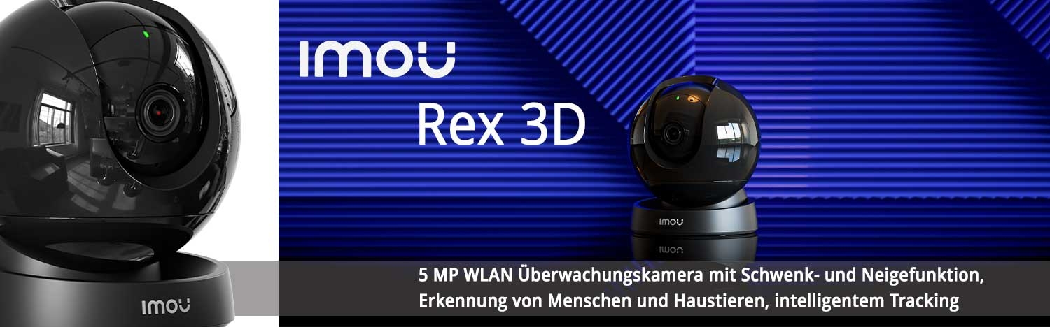 Imou Rex 3D 5 MP WLAN-Überwachungskamera 