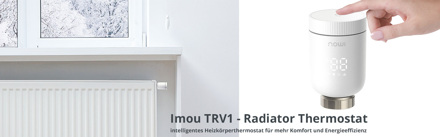 Imou TRV1 - Radiator Thermostat intelligentes Heizkörperthermostat Imou TRV1 - Radiator Thermostat intelligentes Heizkörperthermostat