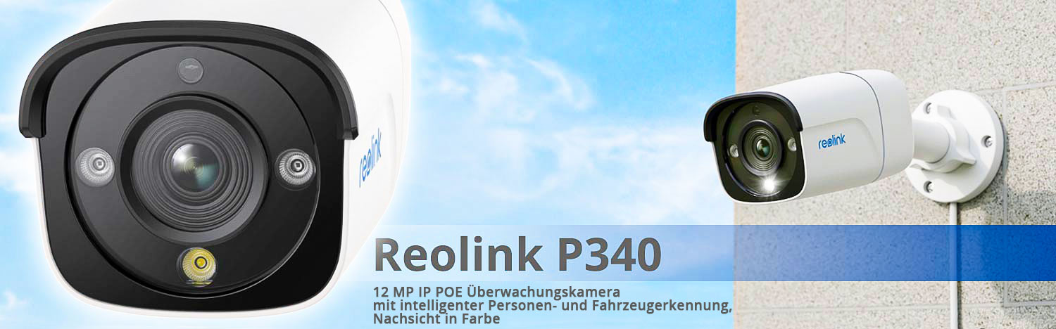 Reolink P340 12 MP IP POE Überwachungskamera