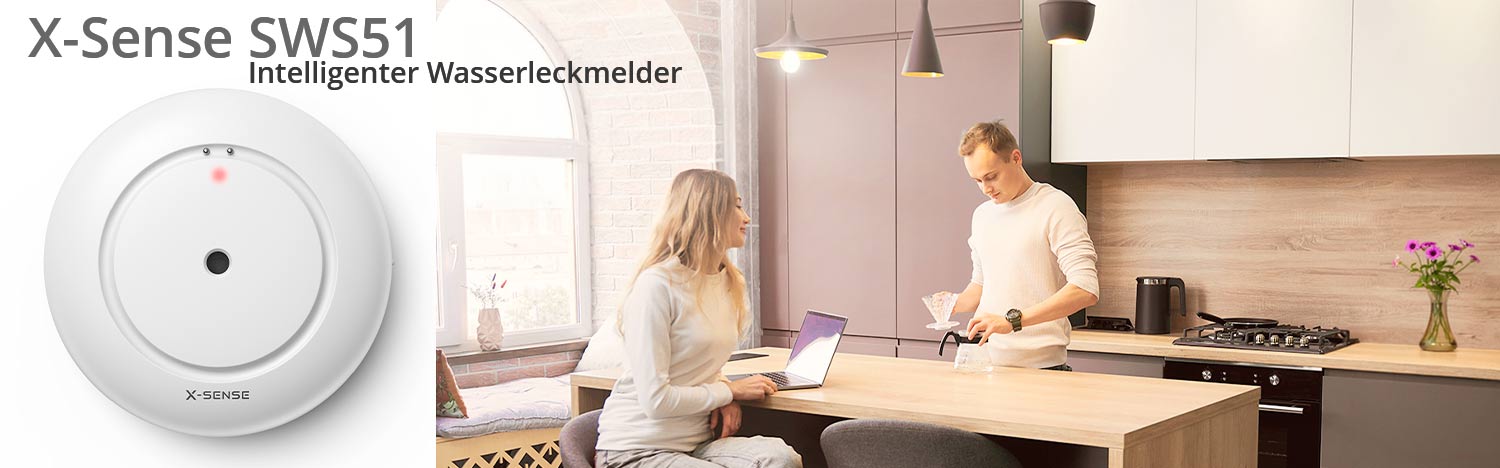 X-Sense SWS51 - Intelligenter Wasserleckmelder